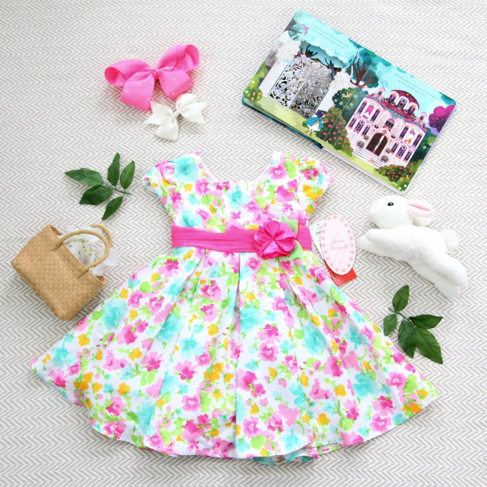 New Jona Michelle Flower Dress